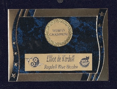 Du domaine de ramsès - ELLIOT DE KIRDOLL  CHAMPION DU MONDE