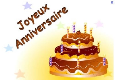 de l'oriflamme -  Bon anniversaire !